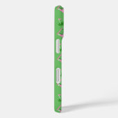Golf Lover iPhone Case - Custom Monogram & Cart (Rückseite / Rechts)