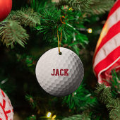 Golf Lover Personalisiertes Ornament