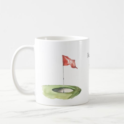 Golf Lover Putter Up Kaffeetasse (Links)