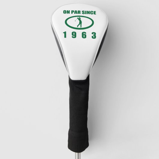 Golf Lover's 60. Geburtstag 1963 Headcover (Vorderseite)
