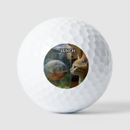 Golf-Lunch Golfball (Vorderseite)