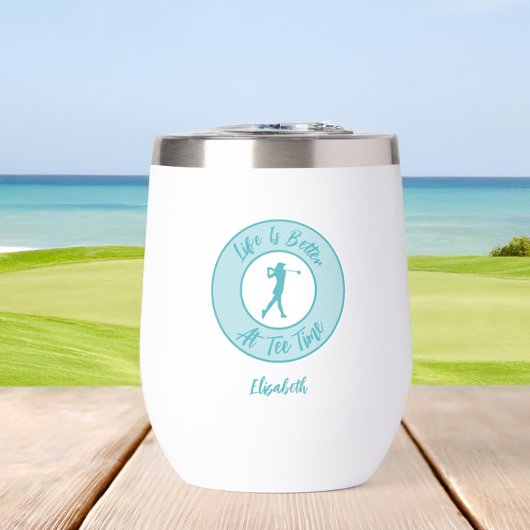 Golf Lustiger Tee Humor Frauen Personalisiert