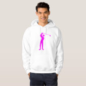Golf - Magenta Hoodie (Vorne ganz)