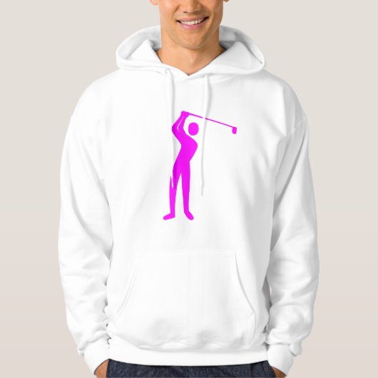 Golf - Magenta Hoodie (Vorderseite)