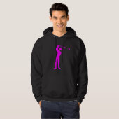 Golf - Magenta Hoodie (Vorne ganz)