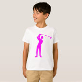 Golf - Magenta T-Shirt (Vorne ganz)