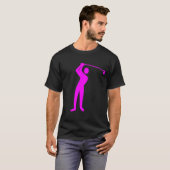 Golf - Magenta T-Shirt (Vorne ganz)