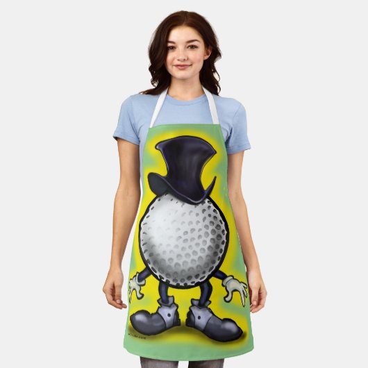 Golf Magician Schürze (Getragen)