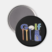 Golf Magnet (Vorderseite/Rückseite)