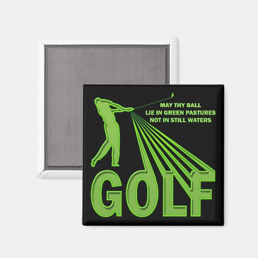 GOLF MAGNET (Vorderseite/Rückseite)