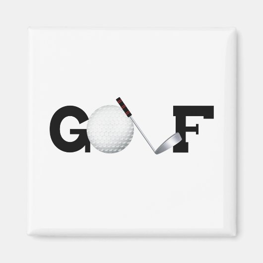 Golf Magnet (Vorne)