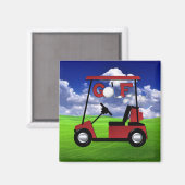Golf Magnet (Vorderseite/Rückseite)
