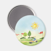 Golf Magnet (Vorderseite/Rückseite)