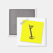 Golf Magnet (Vorderseite/Rückseite)