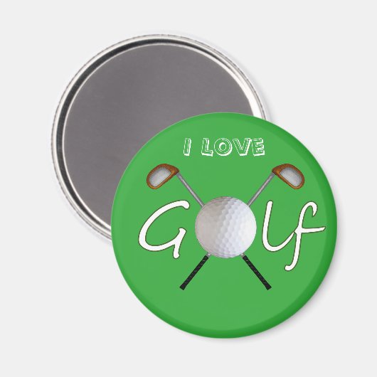 Golf Magnet (individuell einstellbar) (Vorderseite/Rückseite)