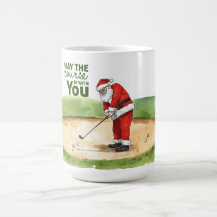 Golf Mai der Platz bei Ihnen sein für Weihnachten  Kaffeetasse