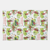 Golf Mai der Platz mit Ihnen Weihnachten Weihnacht Geschirrtuch (Horizontal)