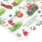 Golf Mai der Platz mit Ihnen Weihnachten Weihnacht Tischdecke (Schrägansicht)