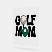 Golf-Mama Acrylschild (Winkel)
