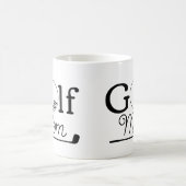 Golf-Mama Kaffeetasse (Mittel)