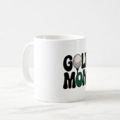 Golf-Mama Kaffeetasse (Vorderseite Links)