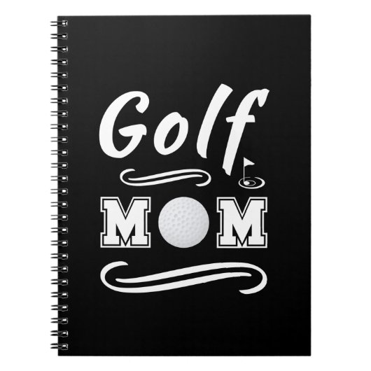 Golf-Mama Notizblock (Vorderseite)