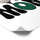 Golf-Mama Poster (Ecke)