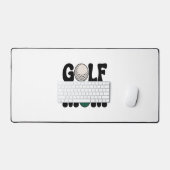 Golf-Mama Schreibtischunterlage (Tastatur & Maus)