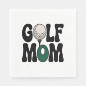 Golf-Mama Serviette (Vorderseite)