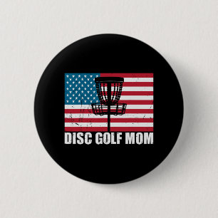 Golf Mama Usa American Flag Mütter Tagesgeschenk 4 Button