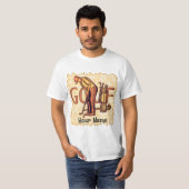 Golf Man Letters T-Shirt (Vorne ganz)