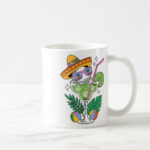 Golf Margarita Sombrero Tropical Funny Cinco De Ma Kaffeetasse