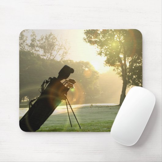 Golf-Mausunterlage Mousepad (Mit Mouse)