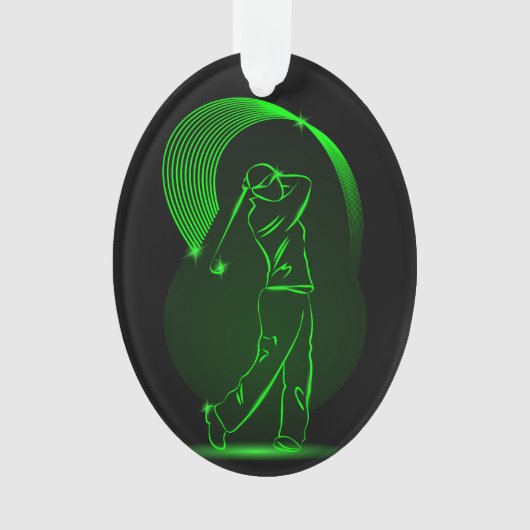 Golf Medal Ornament (Vorderseite)
