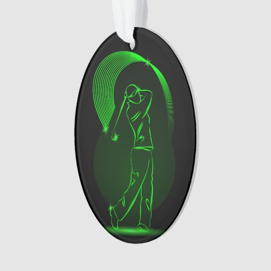 Golf Medal Ornament (Vorderseite)