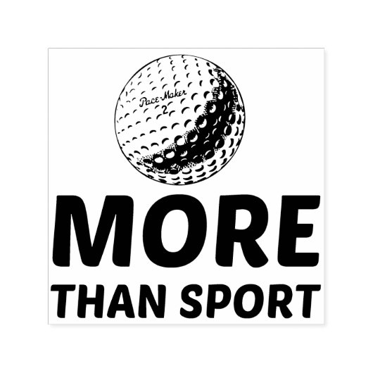 GOLF MEHR ALS SPORT PERMASTEMPEL (Design)