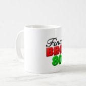 Golf-Meilenstein-Golfergebnis Kaffeetasse (Vorderseite Links)