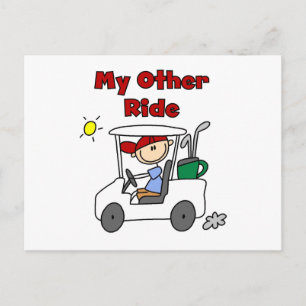 Golf meine andere Fahrt Postkarte