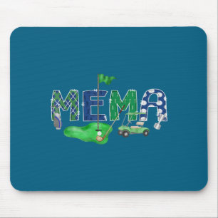 Golf Mema Hole One 1. Kunstwerk Mousepad