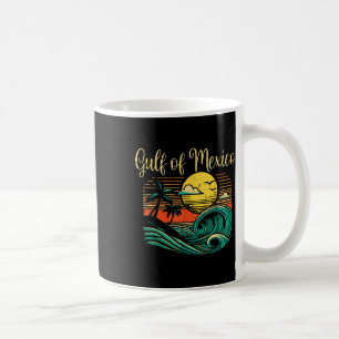 Golf Mexico Beach Waves Vintag Surf Tropical Wome Kaffeetasse