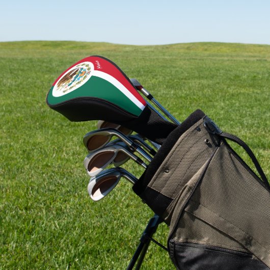 Golf Mexico & Mexikos Flagge / Golf Clubs Abdeckun Golf Headcover (In SItu)