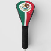 Golf Mexico & Mexikos Flagge / Golf Clubs Abdeckun Headcover (Vorderseite)