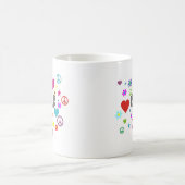 Golf-Mischgraphiken Kaffeetasse (Mittel)