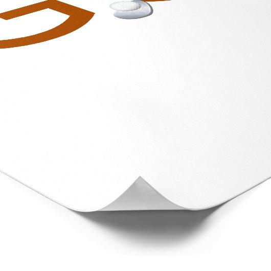 Golf mit Golf Carts - Tshirts und Geschenke Poster (Ecke)