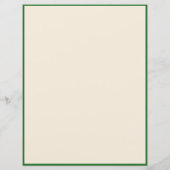 Golf mit Golfclub, Grüntöne & Sportangebot (Rückseite)