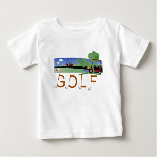 Golf mit Golfmobil-T-Shirts und Geschenken Baby T-shirt