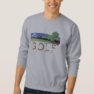 Golf mit Golfmobil-T-Shirts und Geschenken Sweatshirt