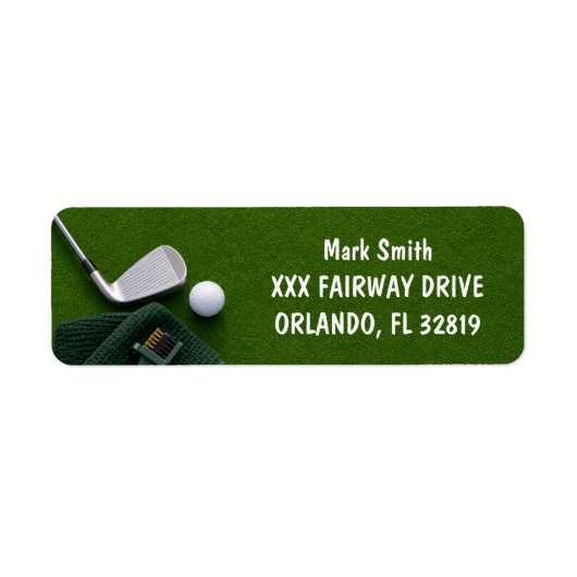 Golf mit Namen für Golfer  (Vorne)