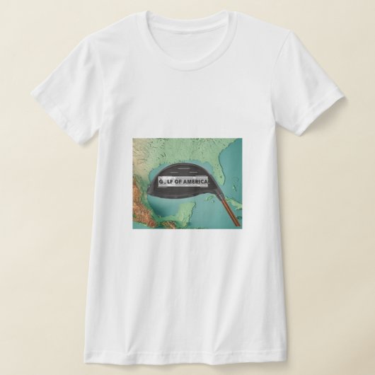 Golf mit Patriatismus T-Shirt (Ablage )