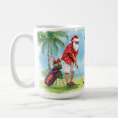 Golf Möge der Platz an Weihnachten mit dir sein Kaffeetasse (Links)